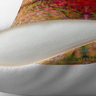 Alternate view of Vivid Nodes Throw Pillow