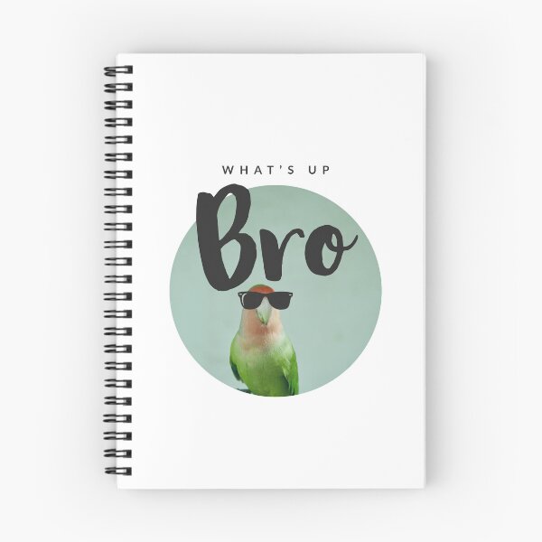 Item preview, WHATs Up agaporni - birds - pájaros - funny animals  designed and sold by Tropical Blood.