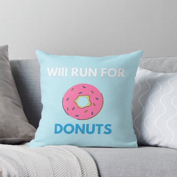 Item preview, Will Run For Donuts White designed and sold by JessyDesigns.