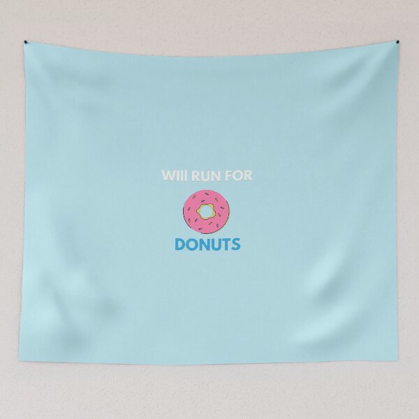 Item preview, Will Run For Donuts White designed and sold by JessyDesigns.