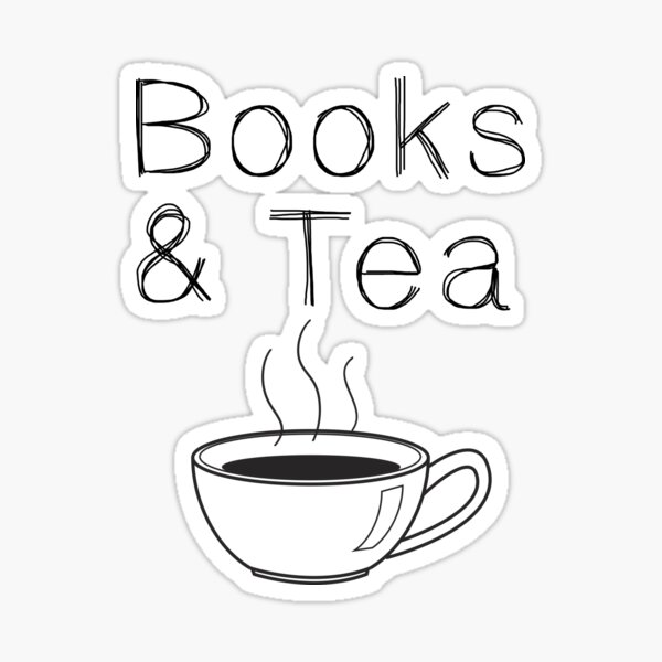 Books & Tea Sticker