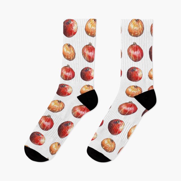 Item preview, Red Kuri Squash Watercolor Pattern designed and sold by AquarellChill.