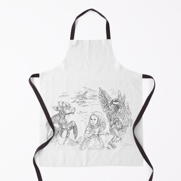 Item preview, Gryphon and Mock Turtle, Alice in Wonderland, TeresaTown at Redbubble, 2020 designed and sold by Mark Stansberry.