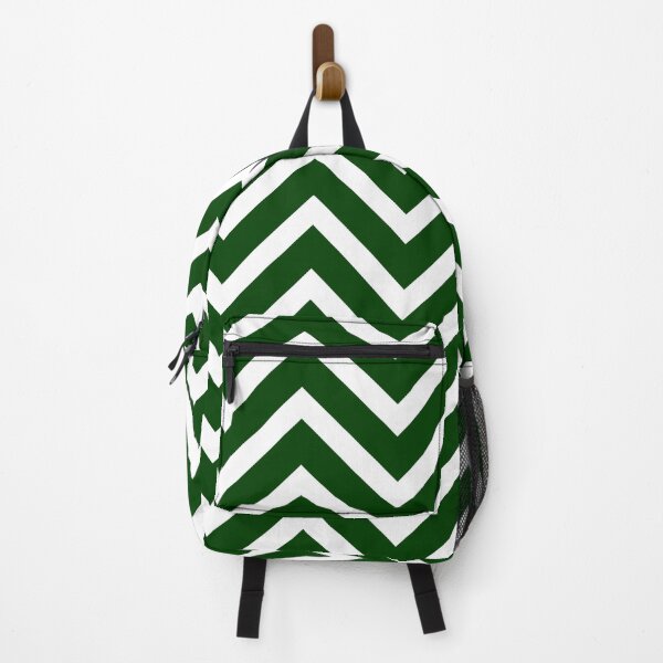 Item preview, Green and White Zigzag Chevron Pattern designed and sold by Gsallicat.