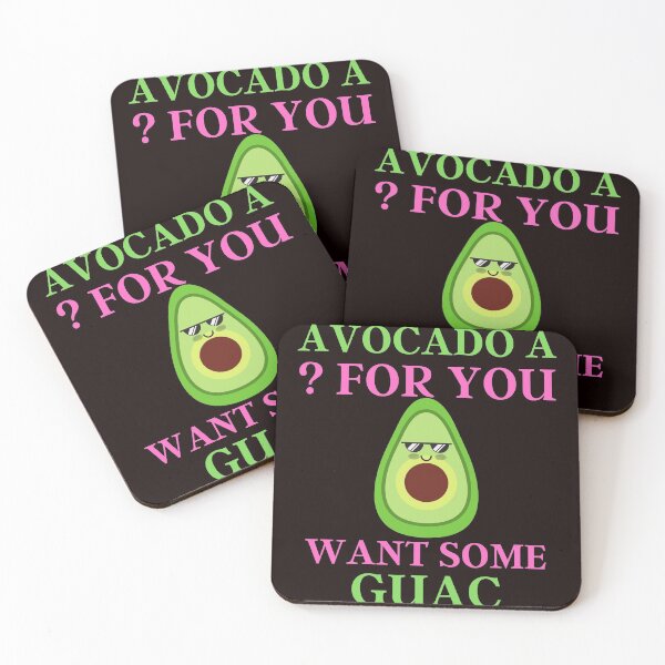 Item preview, Avocado A ? For You Want Some Guac designed and sold by WoodburyLake.