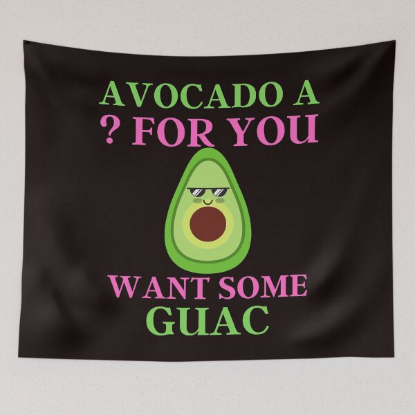 Item preview, Avocado A ? For You Want Some Guac designed and sold by WoodburyLake.