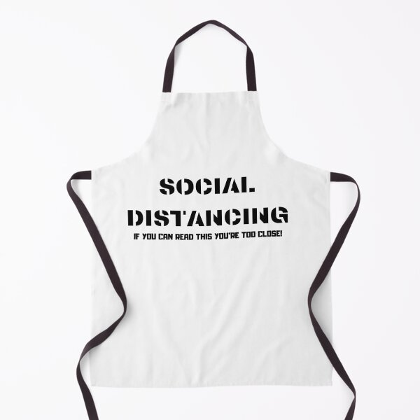 Item preview, SOCIAL DISTANCING GET BACK! designed and sold by Englishmistress.