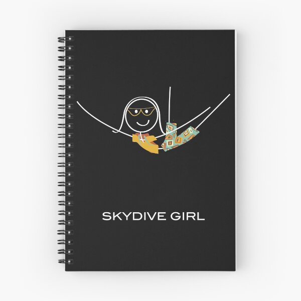 Item preview, Funny Womens Skydiving Design, designed and sold by whyitsme.
