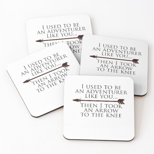 Item preview, I used to be an adventurer like you...  then I took an arrow to the knee designed and sold by afternoontees.