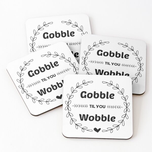 Item preview, Gobble til You Wobble Thanksgiving 2020 Retro Style designed and sold by anass002.
