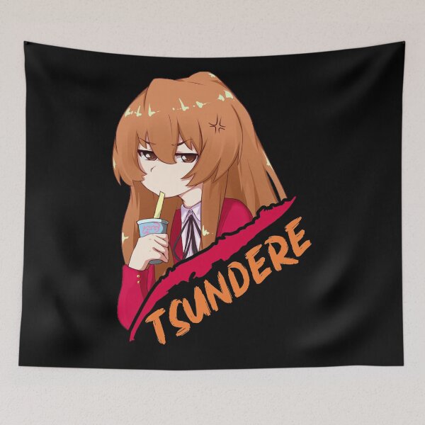 Item preview, Tsundere Angry Drinking Anime Girl designed and sold by Crapt.