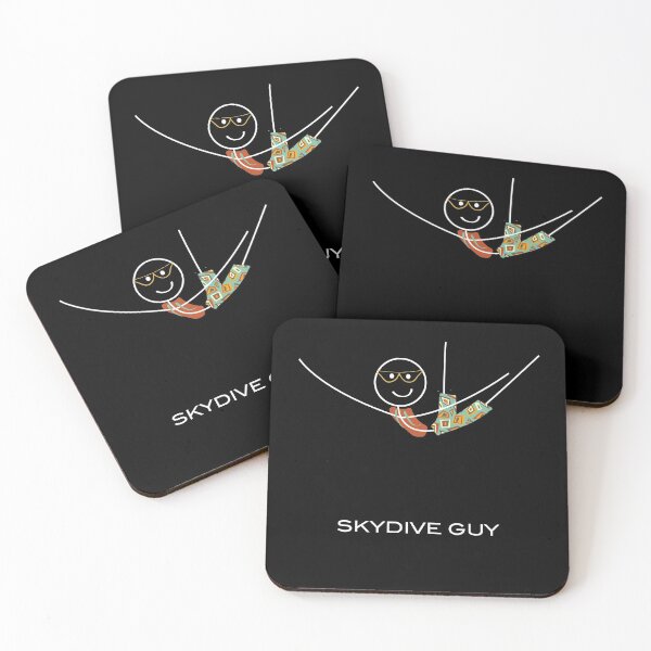 Item preview, Funny Mens Skydiving Design designed and sold by whyitsme.