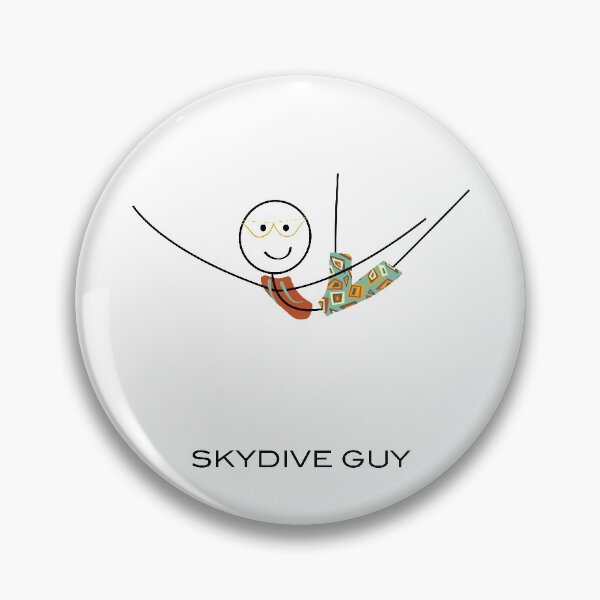 Item preview, Funny Mens Skydiving Design designed and sold by whyitsme.