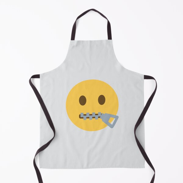Item preview, Zipper Mouth Face designed and sold by Stitchmoji.