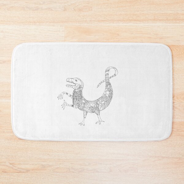 Item preview, Dinosaur on the Run, TeresaTown at Redbubble, 2020 designed and sold by Mark Stansberry.