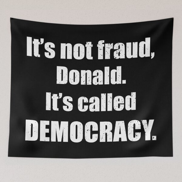 Item preview, It's not fraud it's democracy - I voted by mail designed and sold by LookFrog.