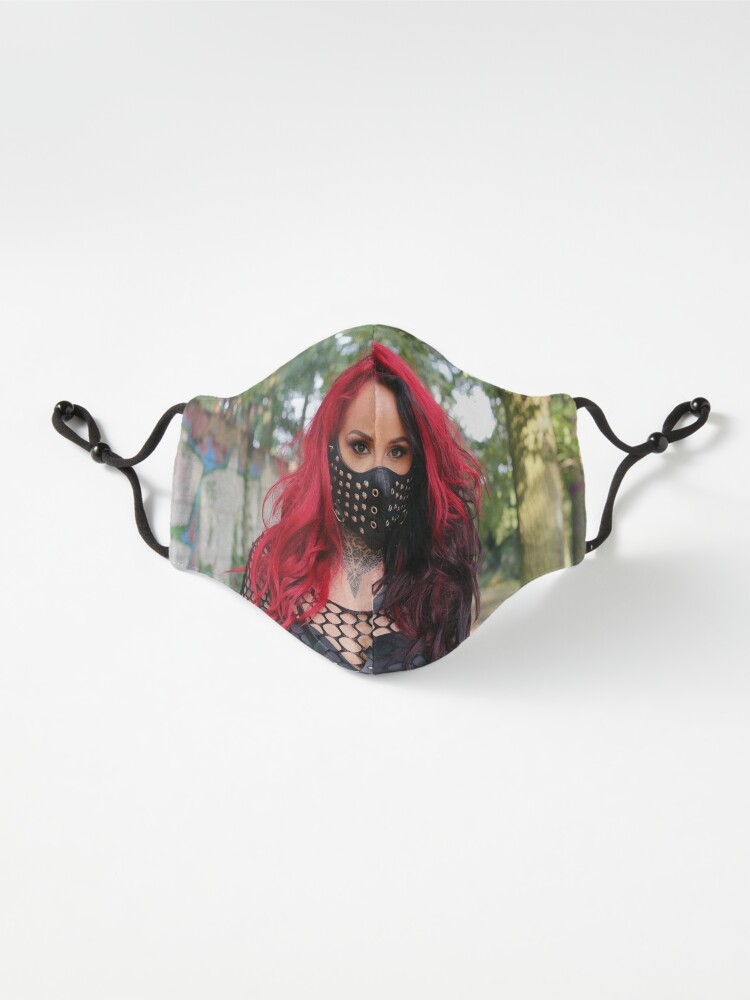 elefant vil beslutte entreprenør masked red head inked babe alt girl " Mask for Sale by Kelly Odell |  Redbubble