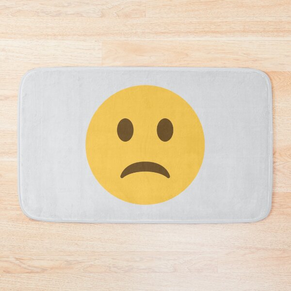 Item preview, Slightly Frowning Face designed and sold by Stitchmoji.