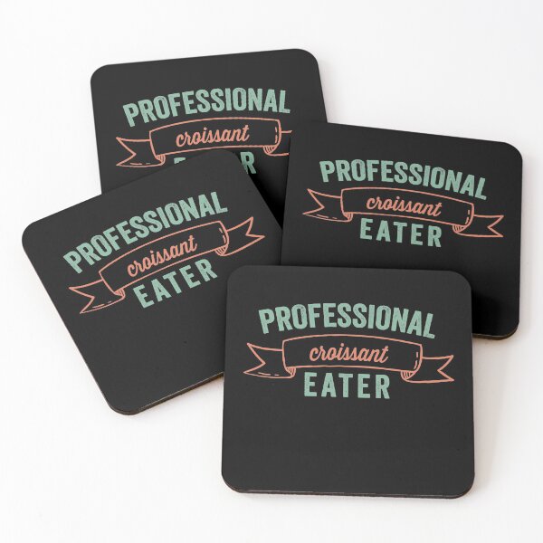 Item preview, Professional croissant Eater gift for friend designed and sold by CoolAndStuff.