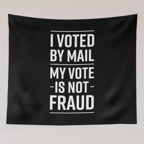 Item preview, I Voted by mail It's democracy not a fraud - Mail Ballots - Biden Won - Biden Victory designed and sold by LookFrog.