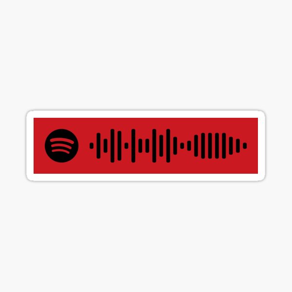 Code Spotify de Love Killa Monsta X Sticker