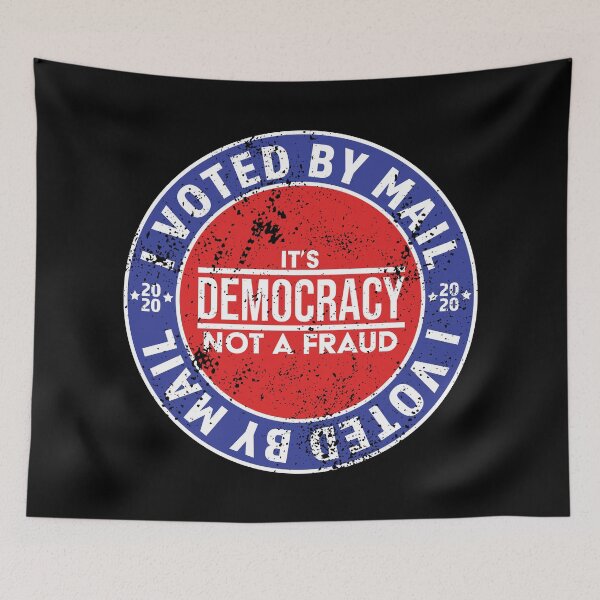 Item preview, I Voted by mail It's democracy not a fraud - Mail Ballots - Biden Won - Biden Victory designed and sold by LookFrog.