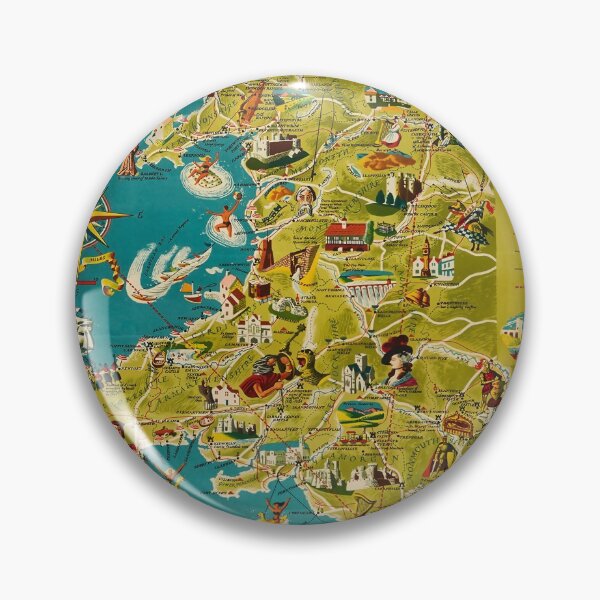 Item preview, retro Wales designed and sold by CorasPosters.