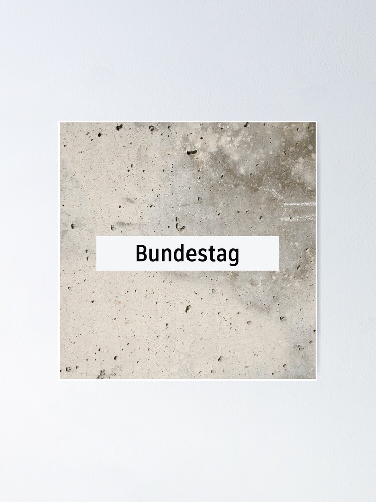 Alternate view of Bundestag Station Tiles (Berlin) Poster