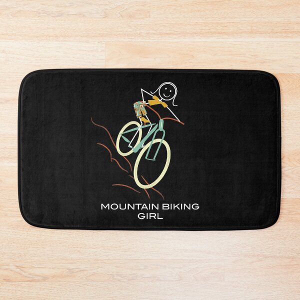 Item preview, Funny Womens Mountain Biking design designed and sold by whyitsme.