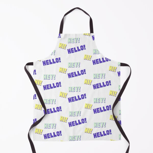 Item preview, Hello! Hi! Hey! designed and sold by Colorful Misfits.