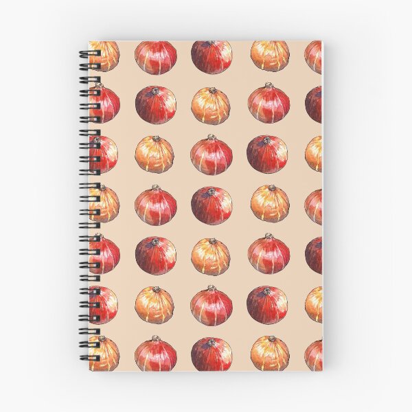 Item preview, Red Kuri Squash Watercolor Pattern - Beige Edition designed and sold by AquarellChill.