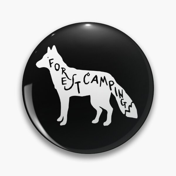 Artikelvorschau, forest camping wolf entworfen und verkauft von TShirtsByMs.
