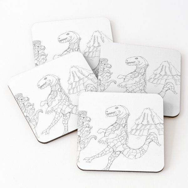 Item preview, Dancing Dinosaurs, TeresaTown at Redbubble, 2020 designed and sold by Mark Stansberry.