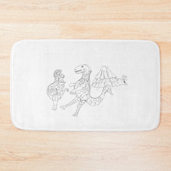 Item preview, Dancing Dinosaurs, TeresaTown at Redbubble, 2020 designed and sold by Mark Stansberry.