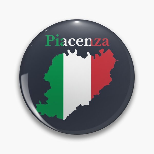 Artikelvorschau, Provinz Piacenza Karte, Italienische Provinz. entworfen und verkauft von marosharaf.