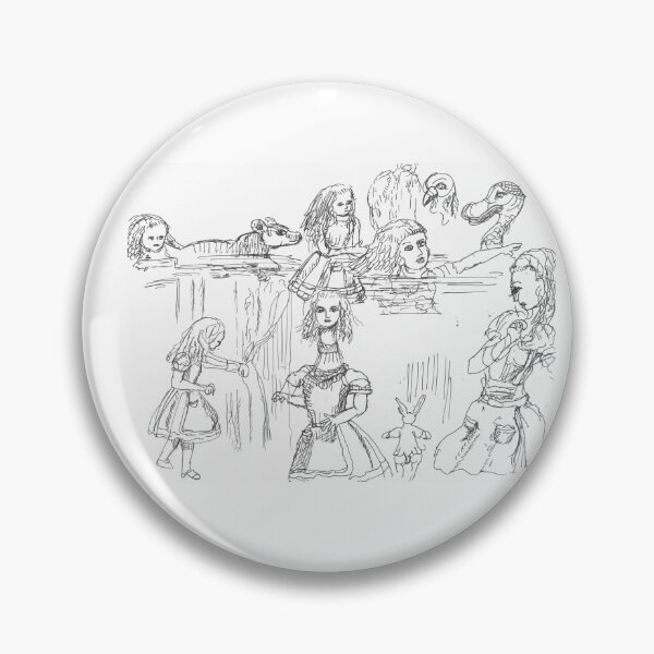 Item preview, The River, Alice in Wonderland, TeresaTown at Redbubble, 2020 designed and sold by Mark Stansberry.