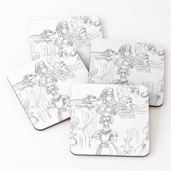 Item preview, The River, Alice in Wonderland, TeresaTown at Redbubble, 2020 designed and sold by Mark Stansberry.