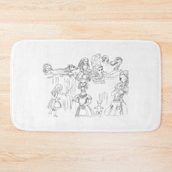 Item preview, The River, Alice in Wonderland, TeresaTown at Redbubble, 2020 designed and sold by Mark Stansberry.