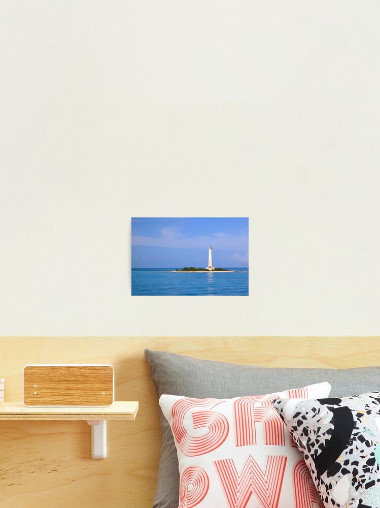 Lighthouse at Cay Lobos, Bahamas