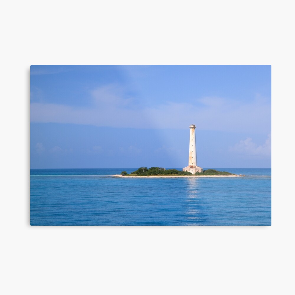 Lighthouse at Cay Lobos, Bahamas