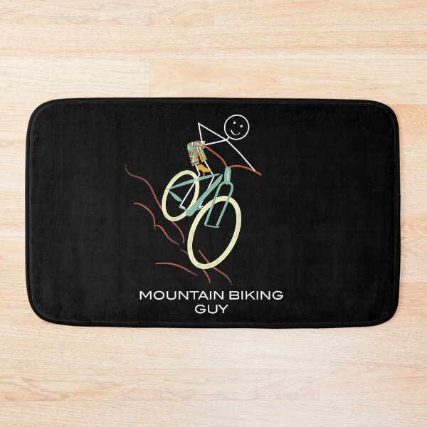 Item preview, Funny Mens Mountain Biking design designed and sold by whyitsme.