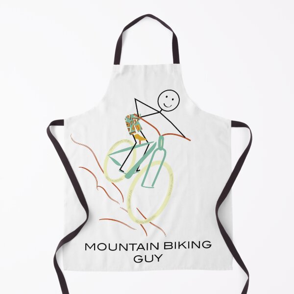 Item preview, Funny Mens Mountain Biking design designed and sold by whyitsme.