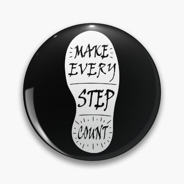 Item preview, make every step count designed and sold by TShirtsByMs.