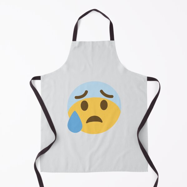 Item preview, Anxious Face With Sweat designed and sold by Stitchmoji.