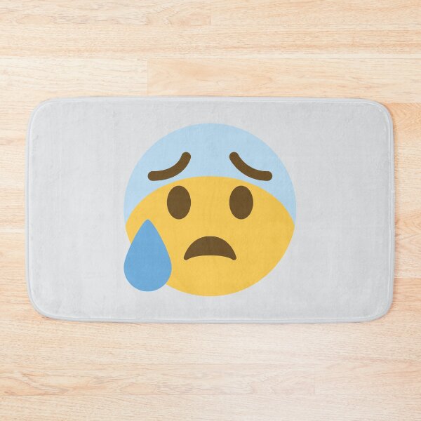 Item preview, Anxious Face With Sweat designed and sold by Stitchmoji.