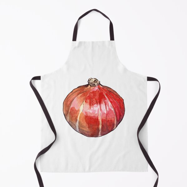 Item preview, Watercolor Red Kuri Squash designed and sold by AquarellChill.