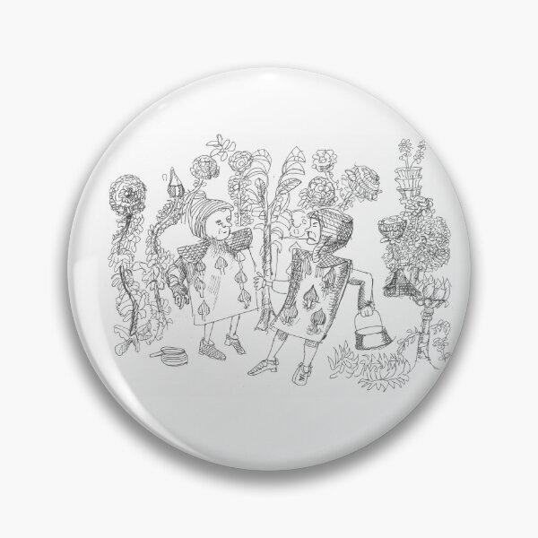 Item preview, Card Gardeners, Alice in Wonderland, TeresaTown at Redbubble, 2020 designed and sold by Mark Stansberry.