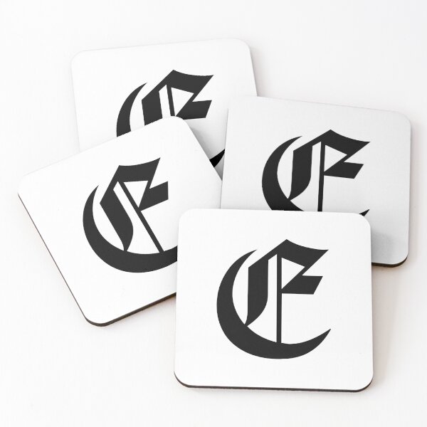 Item preview, E – Old English Initial Black Letter E designed and sold by Typeglyphs.