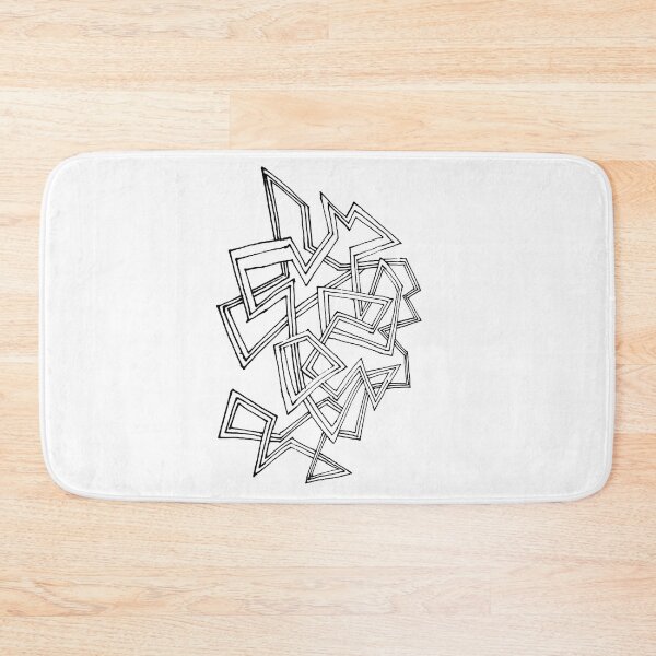Item preview, Minimal Abstract Line Drawing designed and sold by badlydrawnbabe.