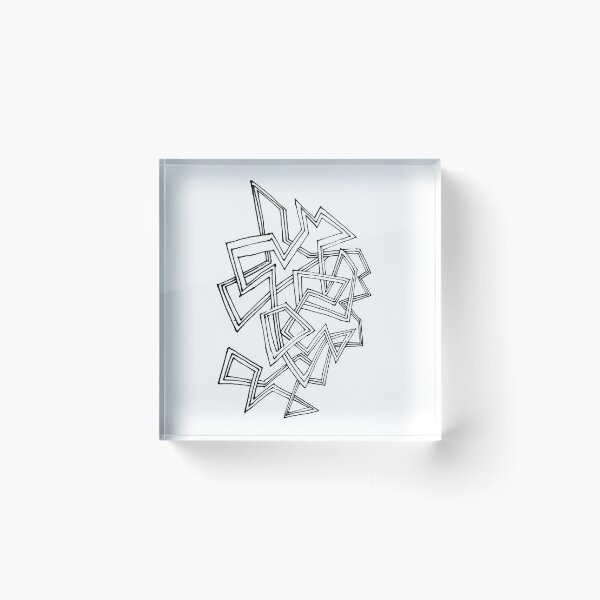 Item preview, Minimal Abstract Line Drawing designed and sold by badlydrawnbabe.